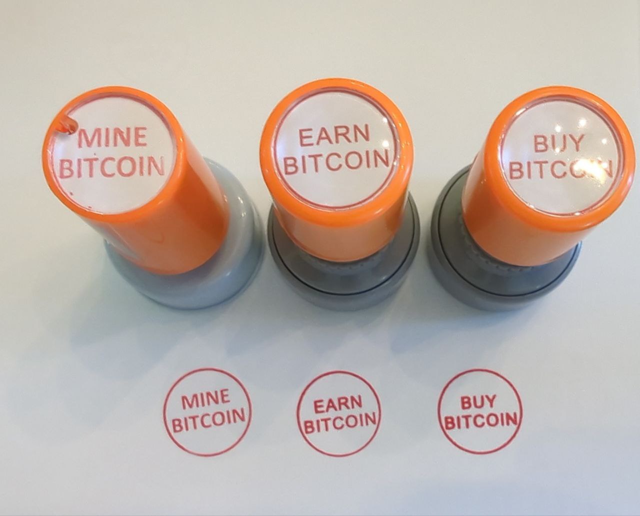 MINE, EARN, BUY BITCOIN STAMPS